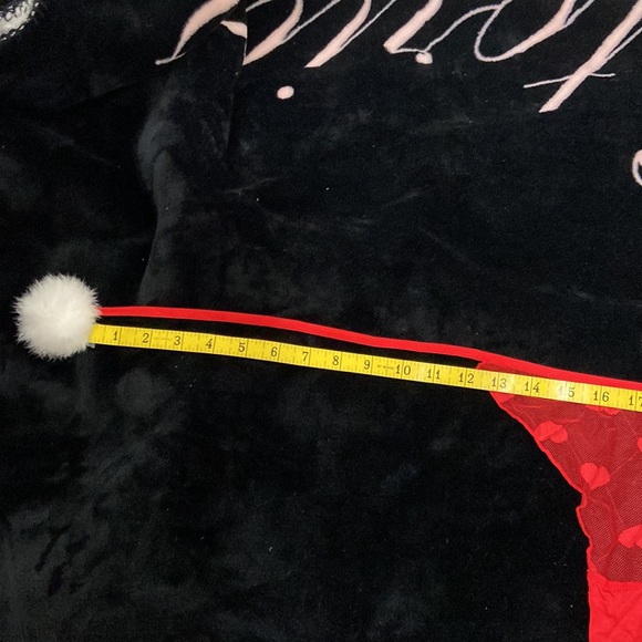 Women’s Shein two piece sexy red Valentines sheer mesh lingerie set. Size M. - Picture 12 of 16